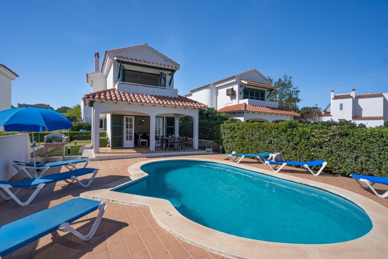 Villa Las Marinas - 2 Encantadora Villa Con Piscina A 5 Min De La Playa Arenal d'en Castell Luaran gambar